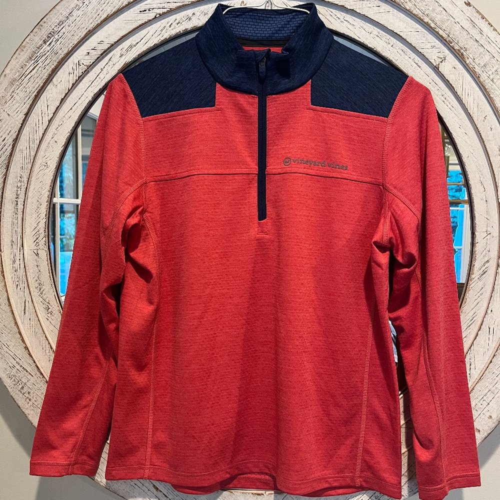 Vineyard Vines Boys' Sankaty Performance 1/2-Zip